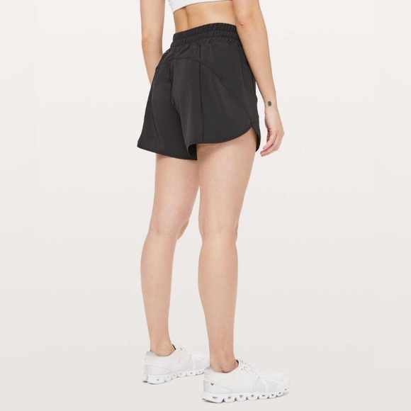 lululemon athletica Pants - Lululemon Track That Short 5” Black Swift Ultra 2019 Retired Size 0 EUC